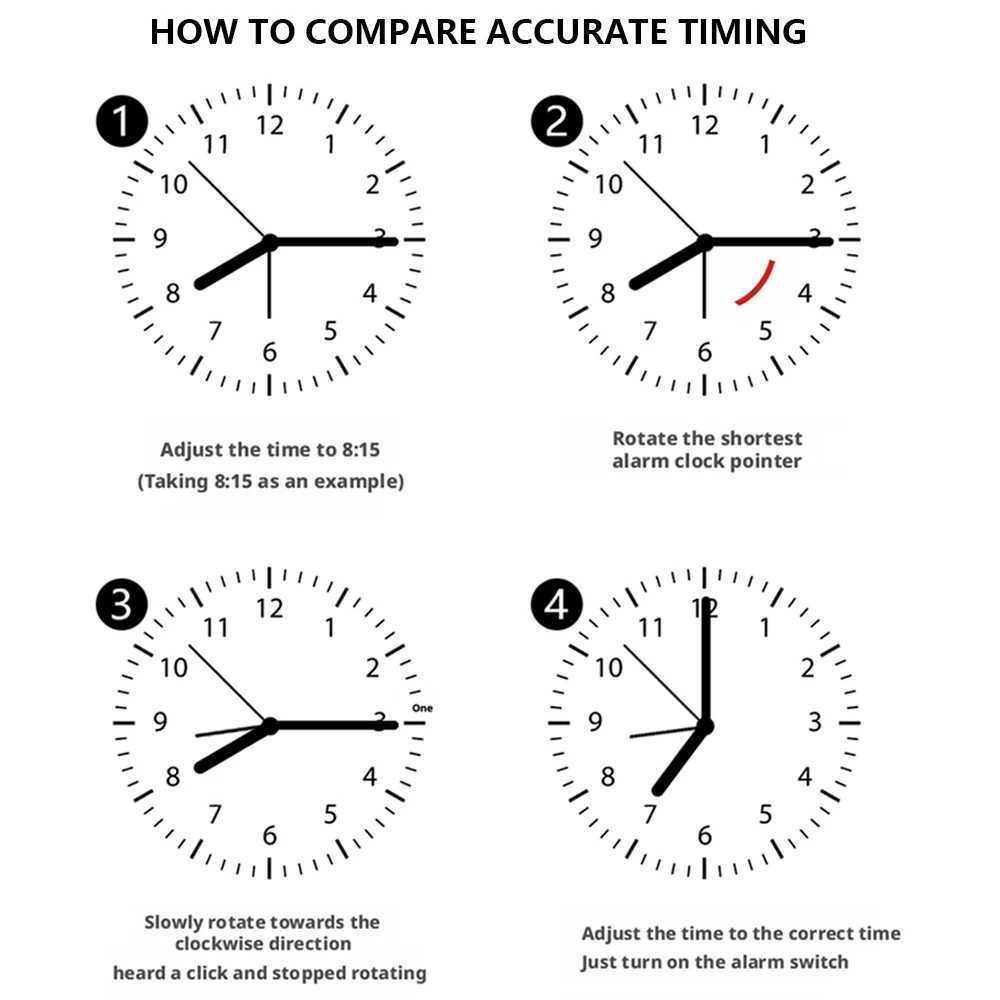 Classic Desk Clock Light Luxury Large Digital Vintage Alarm Clock Bedroom Living Room Office Loudspeaker Mute Desktop Decoration D260318