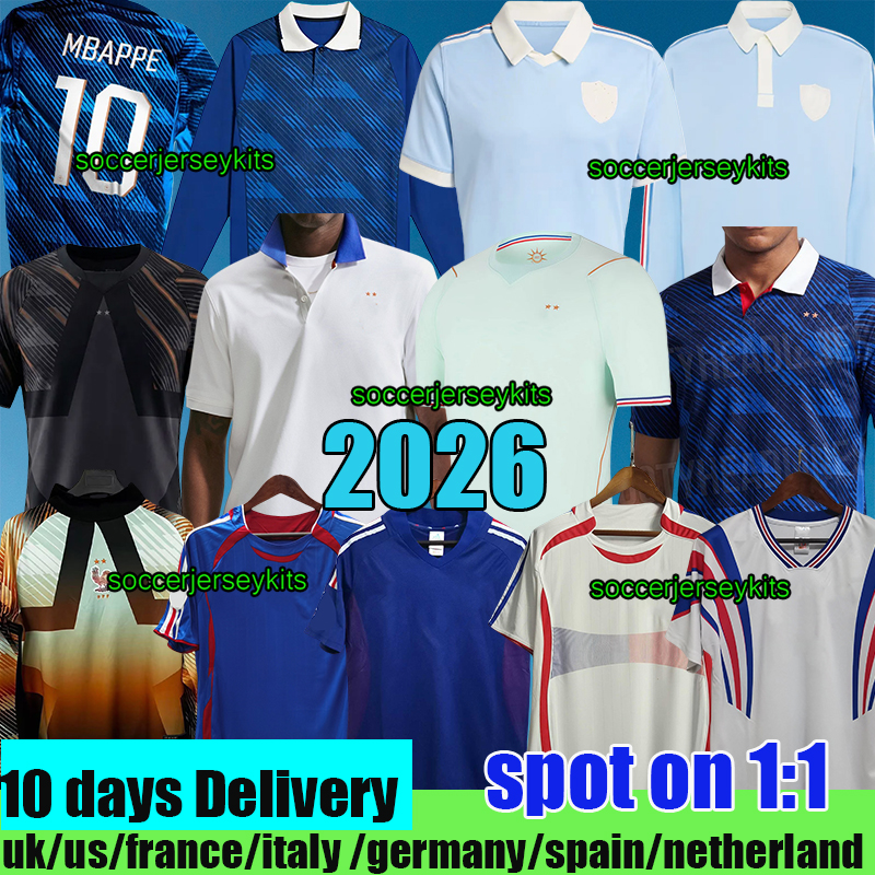 france jersey world cup 2026 france rugby jersey 2026 MBAPPE final BENZEMA GIROUD GRIEZMANN SALIBA PAVARD KANTE POGBA THURAM KOLO Maillot De Foot Equipe French 2026