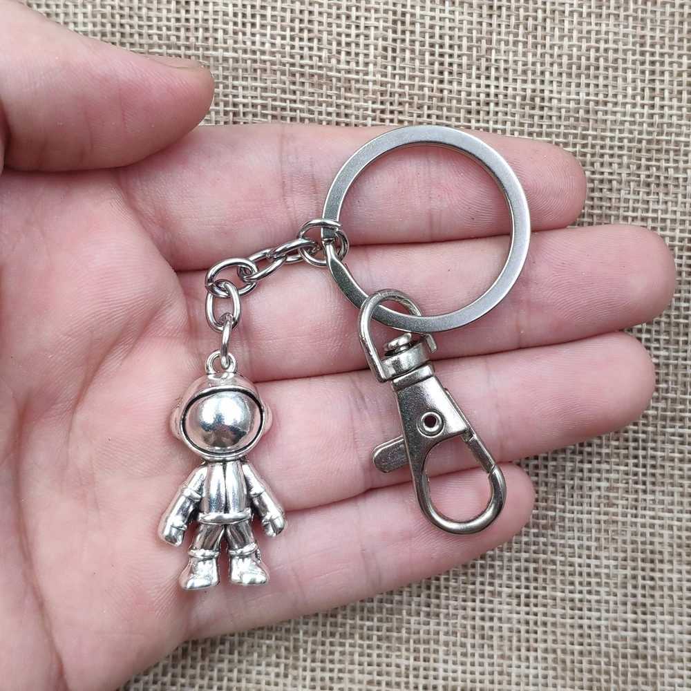 Hiphop Vivid Handmade Robot Ethnic Cool Punk Retro Doll Keychain Key Ring Female Birthday Boy Men Gift DL001-024 H260318 - view 7