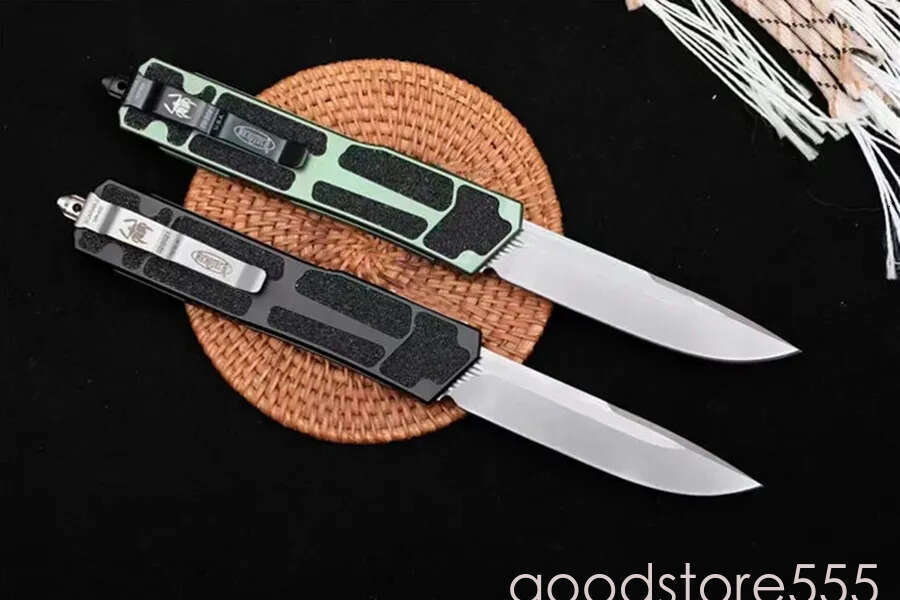 couteau US Stlye SCARAB pocket knife II Knife D2 Steel Blade Aviation aluminum Handle Camping fixed blade knife Outdoor Tactical Combat Self-defense E