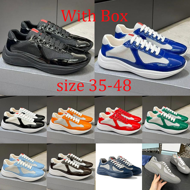 WITH BOX Designer Casual shoes low red Sneakers Luxury Trainers Americas sneaker Rubber Fabric Outdoor Comfortable shoes Walking shoes size 35-48