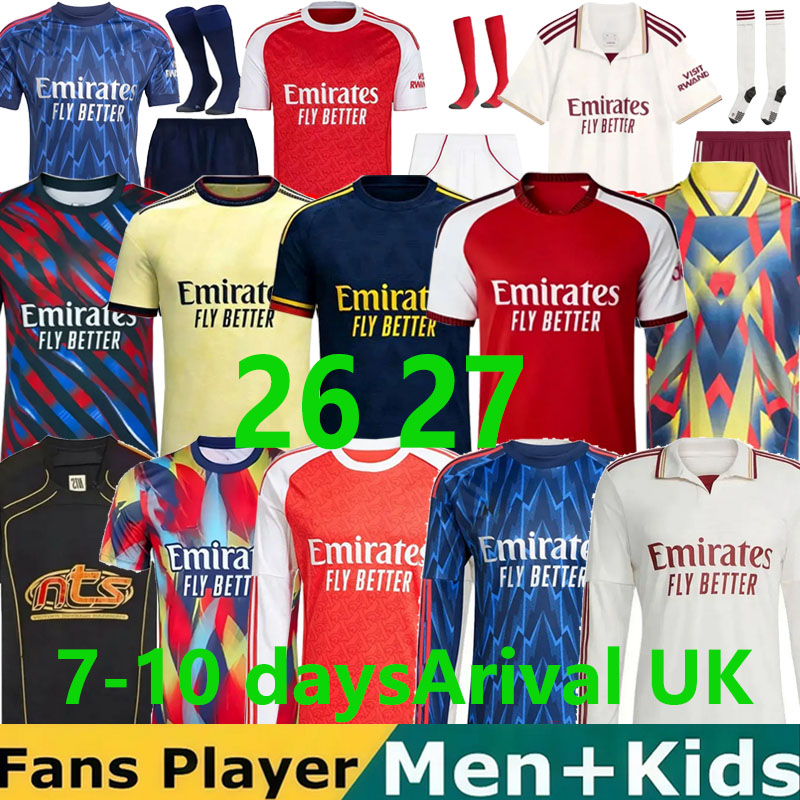 2026 GYOKERES SAKA Zubimendi RICE EZE ODEGAARD Jerseys G. JESUS MARTINELLI SALIBA HAVERTZ maillot GABRIEL ZINCHENKO Gunners 2025 arsenalsfootball