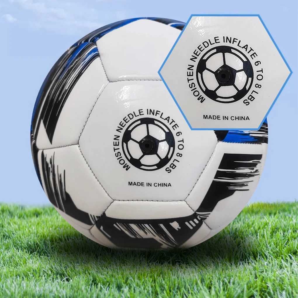 PVC Machine-stitched Football Ball Competition Soccer Balls Pressure Proof Size 5 Portable Sports Accessories M260318