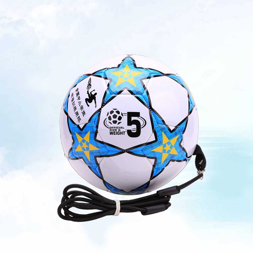 Pvc Football Equipment Durable Wear Resistant Student Training Soccer Ball With String Easy Carry Sports Balls For Child M260318