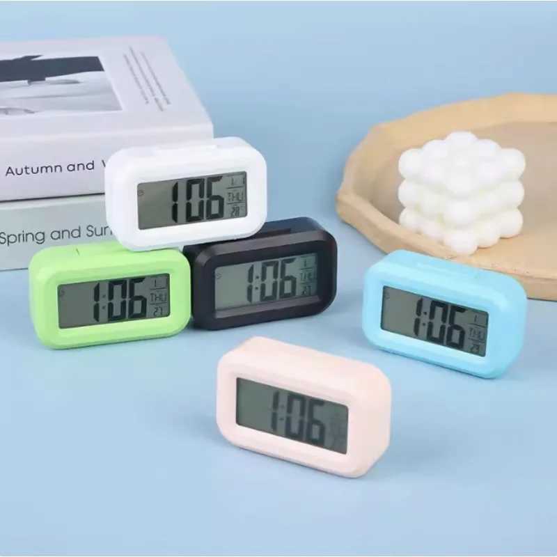 Desk Decorations Multi-functional LED Digital Alarm Clock with Calendar and Time-Display for Bedroom or Office Use D260318