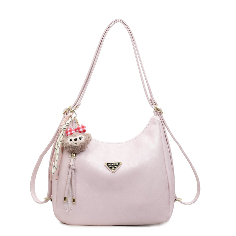 New hot selling multifunctional leisure backpack for women large capacity handheld commuting shoulder bag Korean version texture tote bag