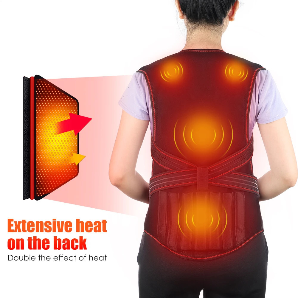 Tourmaline Magnet Heated Vest Magnetic Self-Heating Thermal Clothing Waist Brace Lumbar Pad Corset Postrue Corrector Relief Pain 260318 - view 4