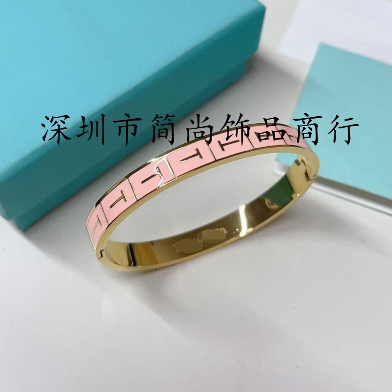 tiffamy and co Designer Men's and Women's Luxury Bracelet 18K Gold 925 Silver Titanium Steel Jewelry gold Resin tiffamy tiffanyx tiffanys Bracelet