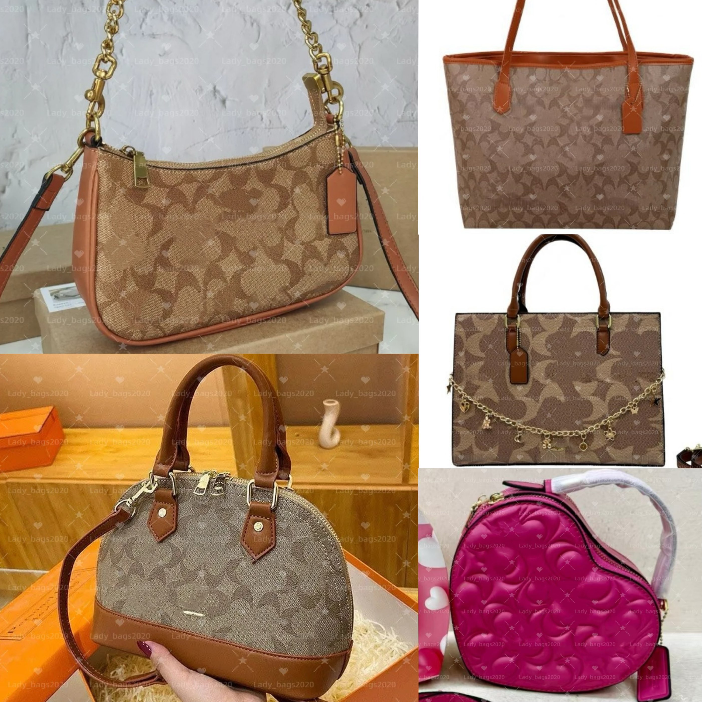 10A Teri Bag Hobo Tabby Bags Chain Handbag Designer Heart Shaped Bag Messenger Bags Luxury Letters Tote Large Women Leather Baguette Shoulder Cross Body Purses