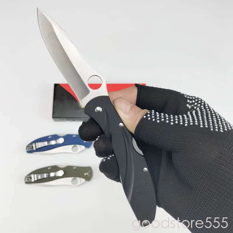 C66 Pocket Folding Knife S35VN fixed blade knife Blade Nylon Fiber Handle Outdoor Hiking pocket knife couteau Camping Survival Self-defense Knives
