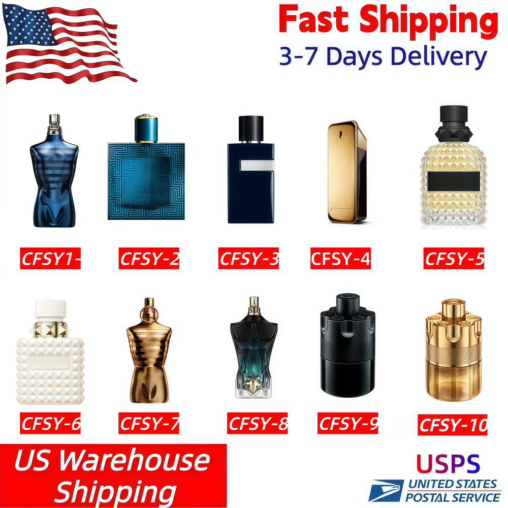 USPS 3-7 Days Delivery | Light Perfume | Long-lasting Men's Fragrance | Suitable for Daily, Dating, and Business