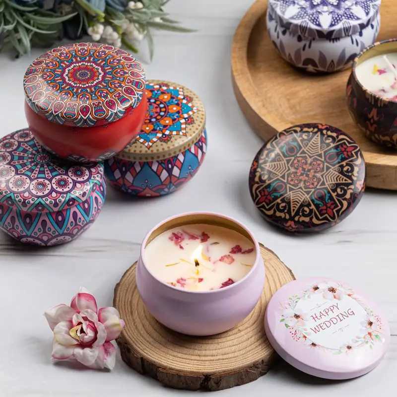 Home Aroma Candles Bedroom Incense Sleep Aids Relaxation Meditation Yoga Fitness Fragrance Ornaments D260318