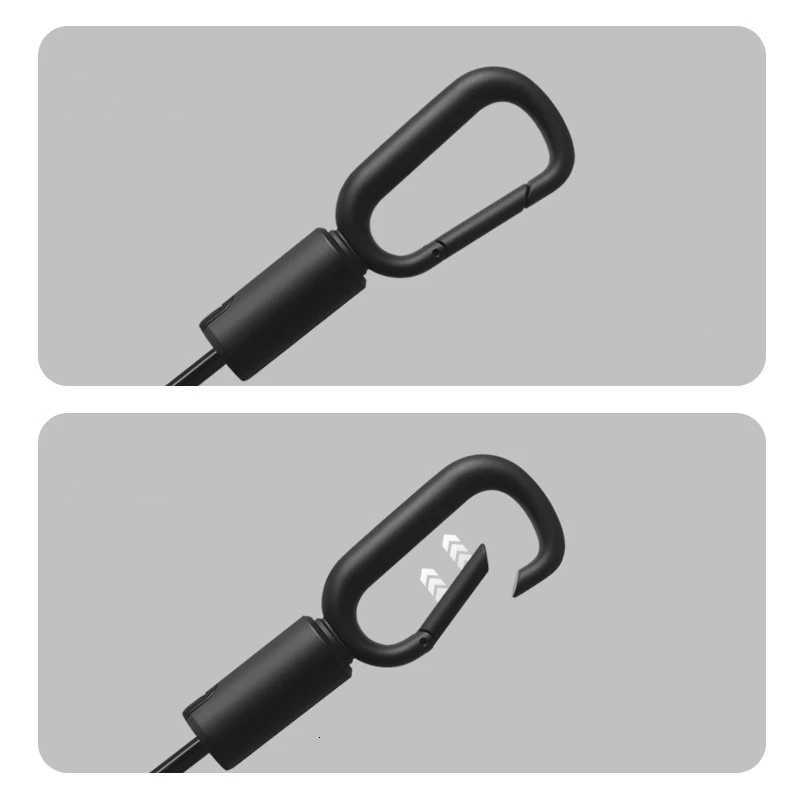 High end two fold loop buckle hook for mens automatic folding oversized Japanese and Korean style umbrellas H260318 - view 3