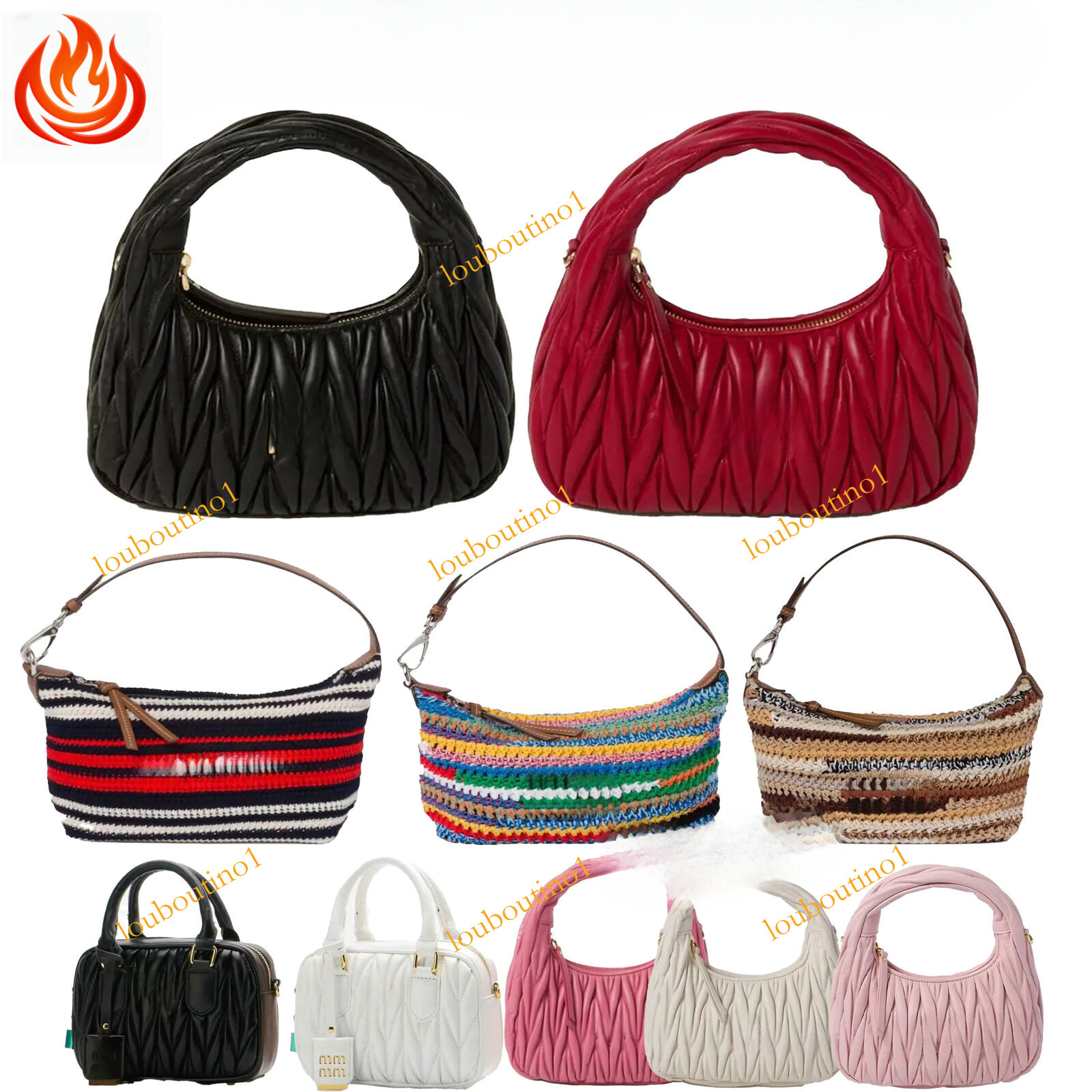 Designer Bag Wander Luxury Handbags Wallets Shoulder Bags Crossbody Bags Adjustable Straps Women's Handbags High-Quality Leather Large Capacity Underarm Bags