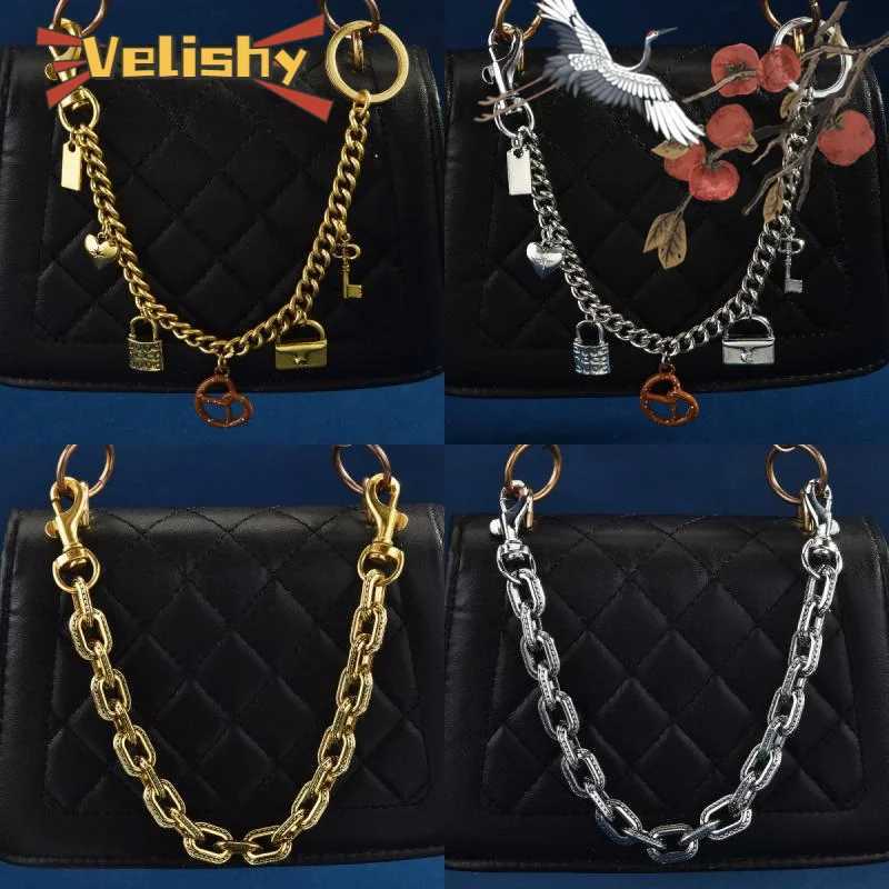 Versatile Biscuit Heart Keychain Bag Charm Pendant For Women Trendy Messenger Bag Hanging Chain Bag Decoration Accessories Gifts H260318 - view 3
