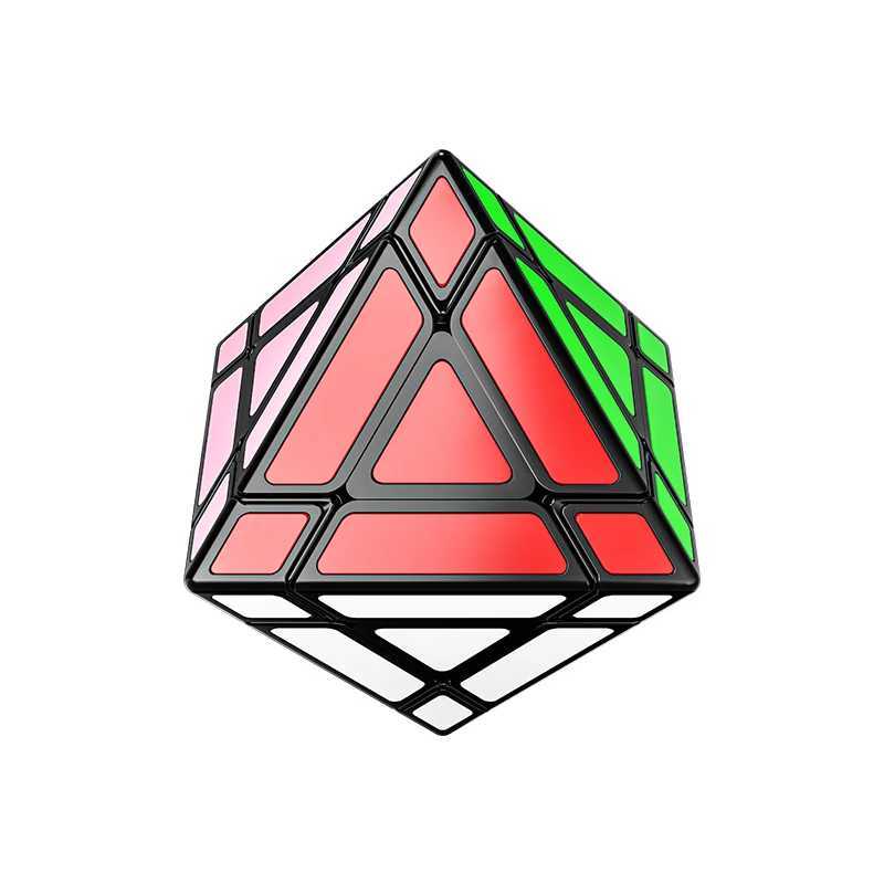JudyCube Fanxin Third-order octahedron Magic Speed Cube Fidget Toys Fanxin FTO 3X3 Cubo Magico Puzzle H260314