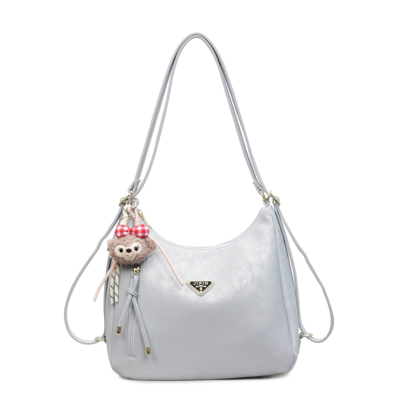 New hot selling multifunctional leisure backpack for women large capacity handheld commuting shoulder bag Korean version texture tote bag