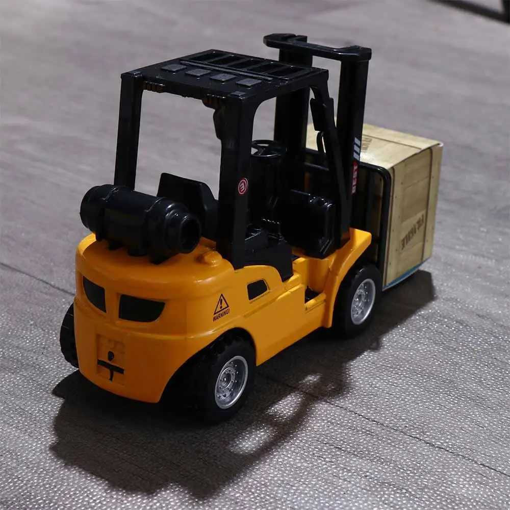 Car Play Toy Vehicle Set Toy Vehicles Vehicle Construction Die-Cast Model Forklift Friction Toy Pallet Interactive Toy Y260316
