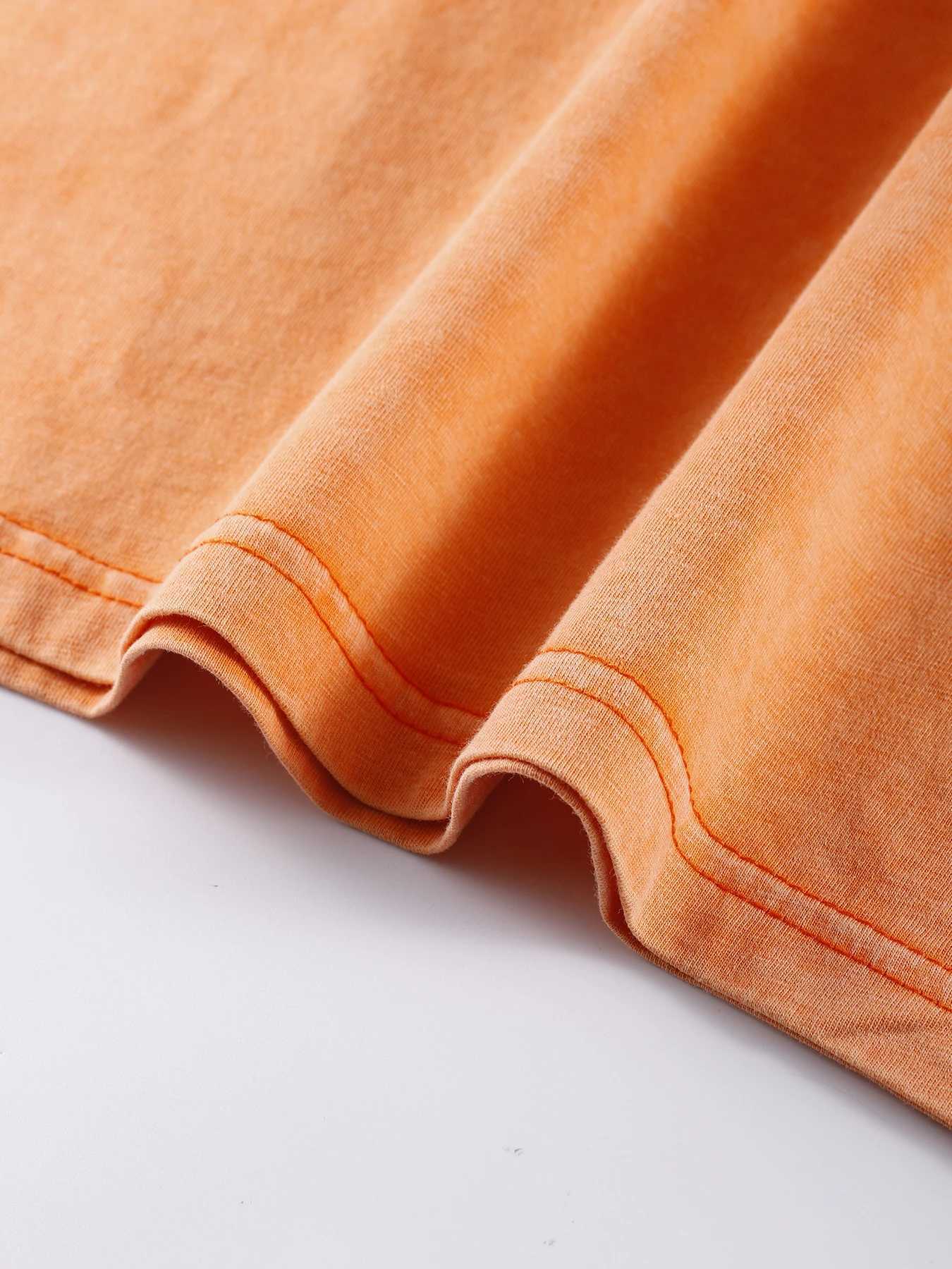 Premium Fresh Lemons Fruit Print Women Washed T-Shirts Y2K Comfortable Short Sleeve Loose All-Match T Shirt Cotton Hip Hop TopT260317