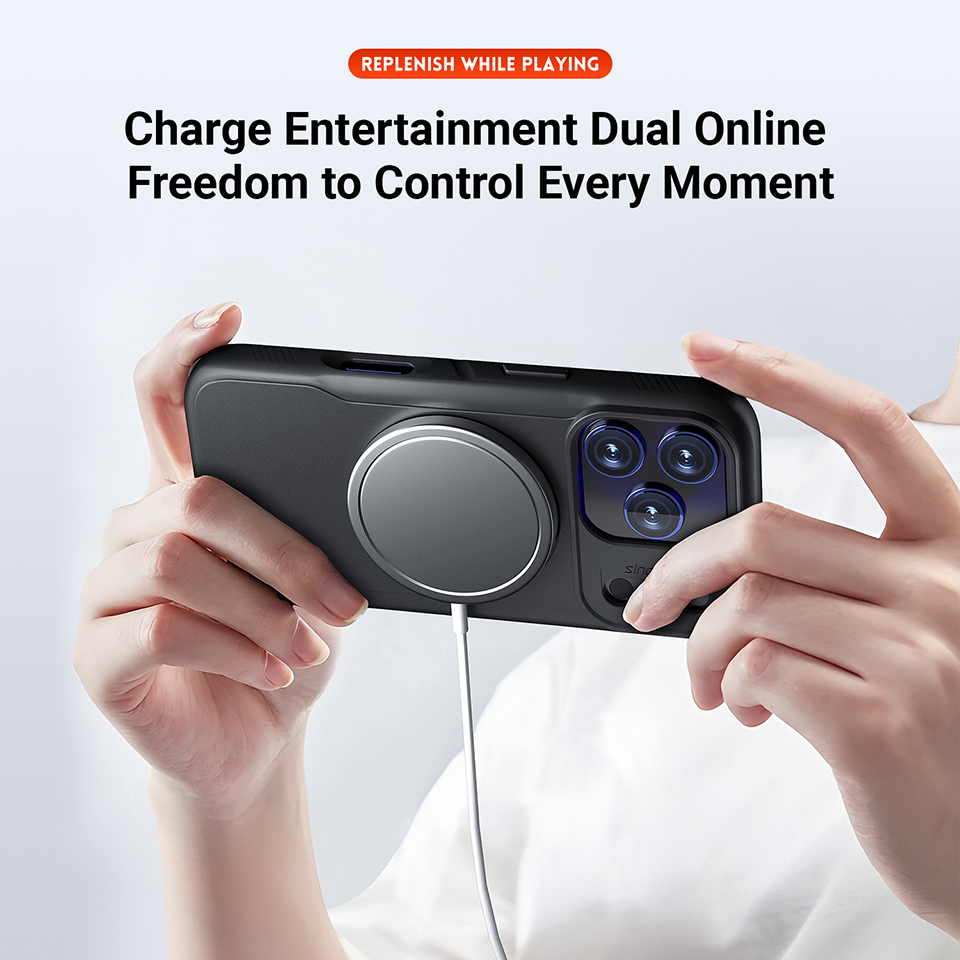 Bike Phone Case for iPhone 17 Air Pro Max, Compatible with Quad Lock Mount, Motorcycle Shockproof Rugged Cover, Industrial Twist-Lock Cycling Case