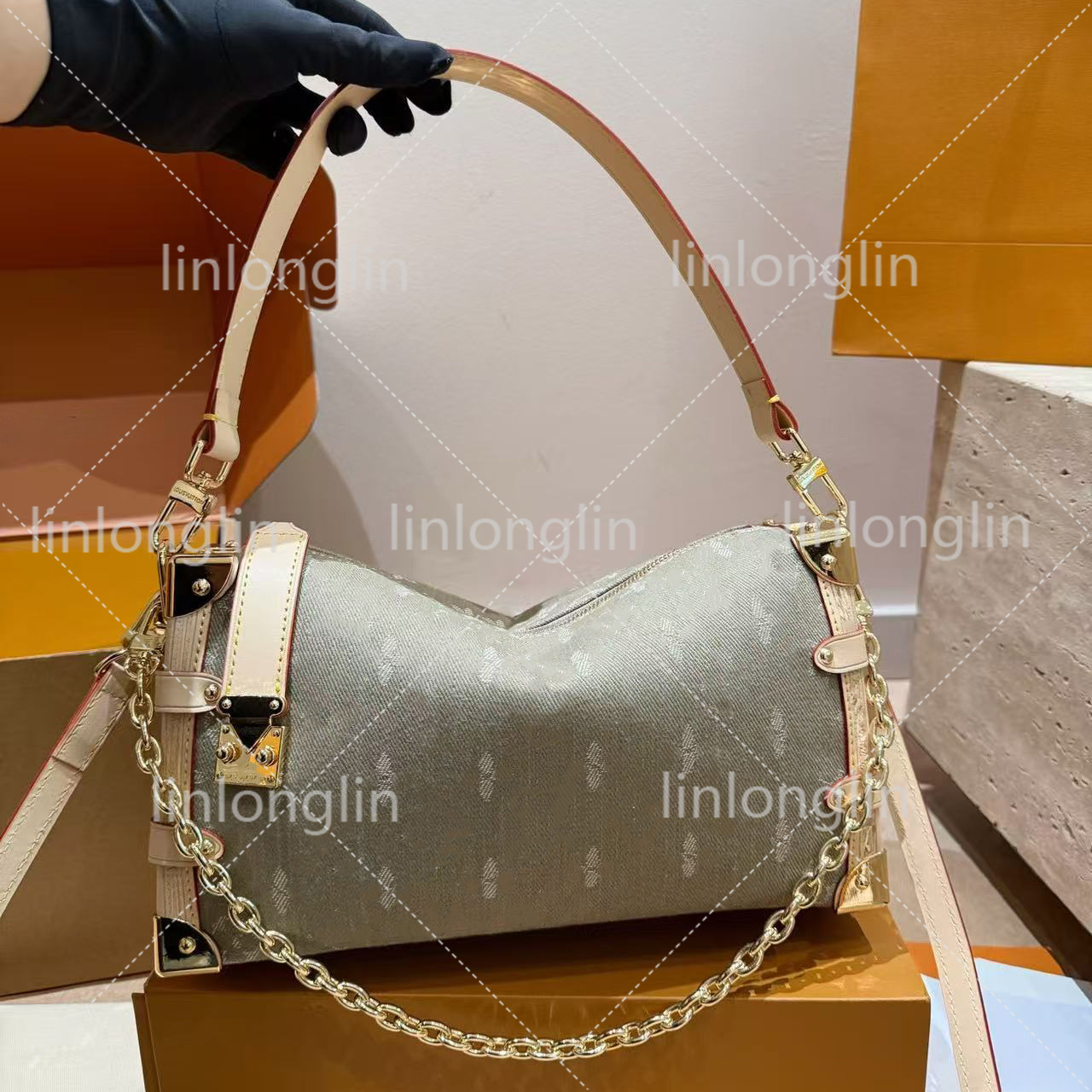 m27210 m13571 Designer bag Women Nano Mini Shoulder bag Lady Denim Crossbody Bags Luxury Leather Classic sac luxe Jean Clutch Handbag Purse