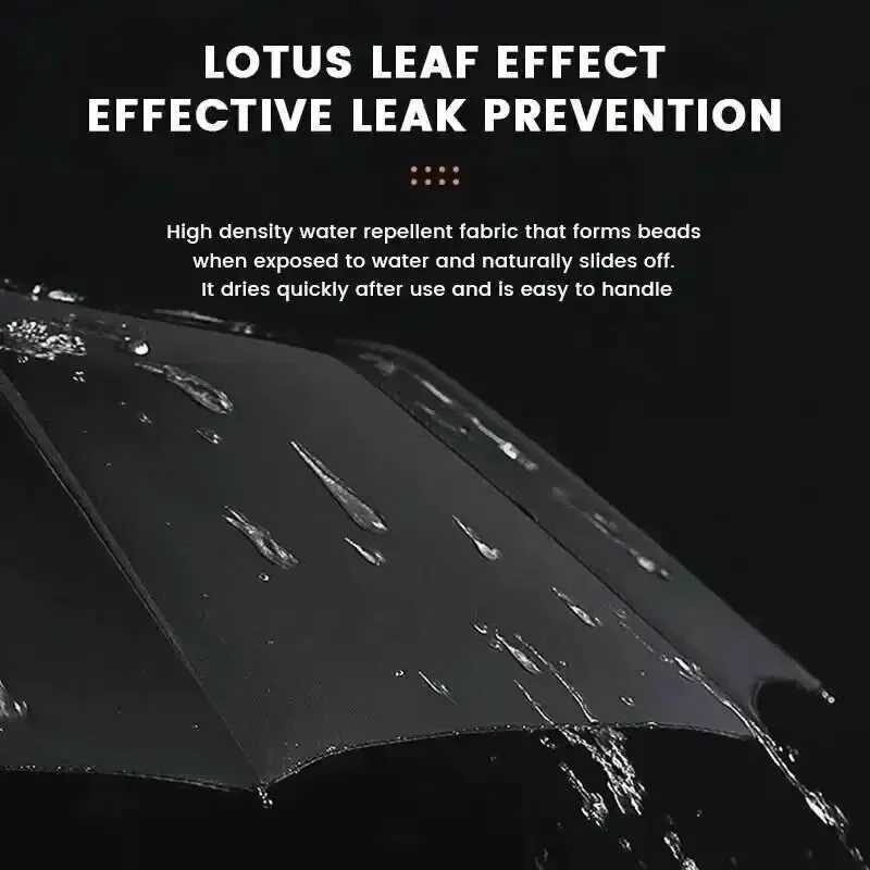 anti-ultraviolet foldable umbrella Thick and durable 12-rib black glue fully automatic umbrella for both sunny and rainy use H260318 - view 7