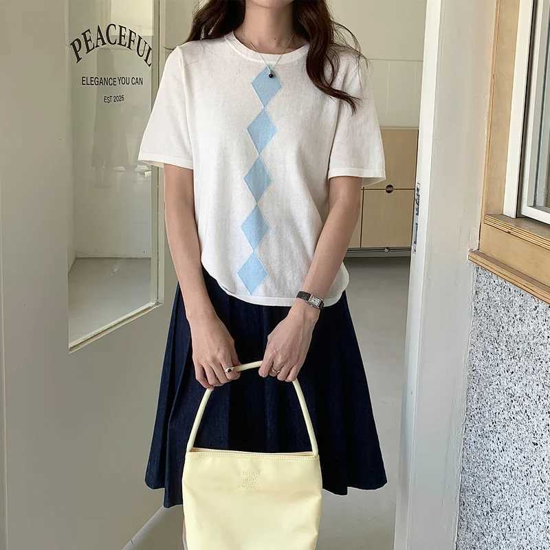 Summer Womens Clothing 100 Cotton T-shirts Short Half Sleeve O Neck Clothes Casual Pullover Basic Female TopT260317