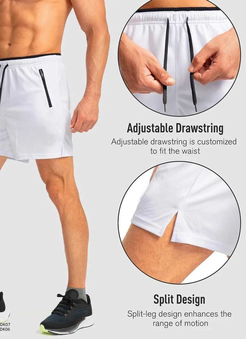 Summer mens sports shorts cool sportswear running shorts casual underwear gym fitness training jogging shorts mens solid color M260318