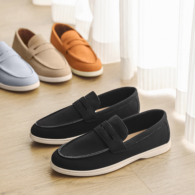 Rolnd Tiger 2026 Luxury Hoe New Men' Suede Lofer Slip-on Lzy Shoe Cul Men' Shoe