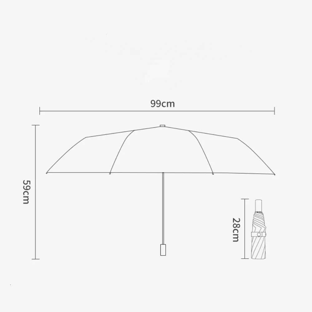 Double Layer Umbrella Wood Handle Vintage Floral Three Fold Umbrellas Foldable Uv Protection Sunshade Sun Protection Umbrellas H260318 - view 7