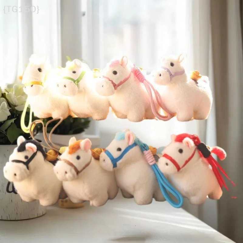 JaYear of the Horse Plush Pony Keychain Cute Mascot Stuffed Toy for Bag Charm New Year Souvenir Gift H260318 - view 6