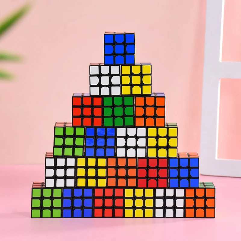 5/10Pc Mini 3cm Magic Cube Children Educational Toy Kindergarten Prize Kids Birthday Party Favors Goodie Bag Pinata Fillers Gift H260314