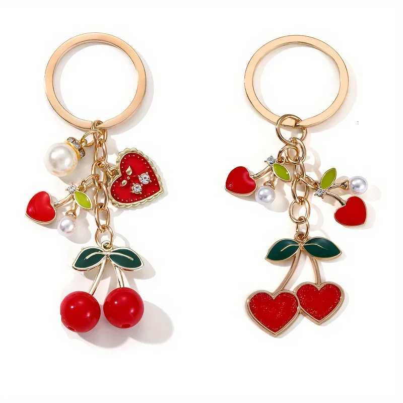 Cute floral car keychain womens bag accessory flower metal pendant holidays gift H260318 - view 4