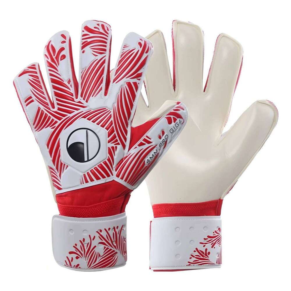 6 Colors Mens Womens Adult Soccer Goalkeeper Finger Save Guard Protection Thicken Latex Football Match Goalie Gloves 26L0318