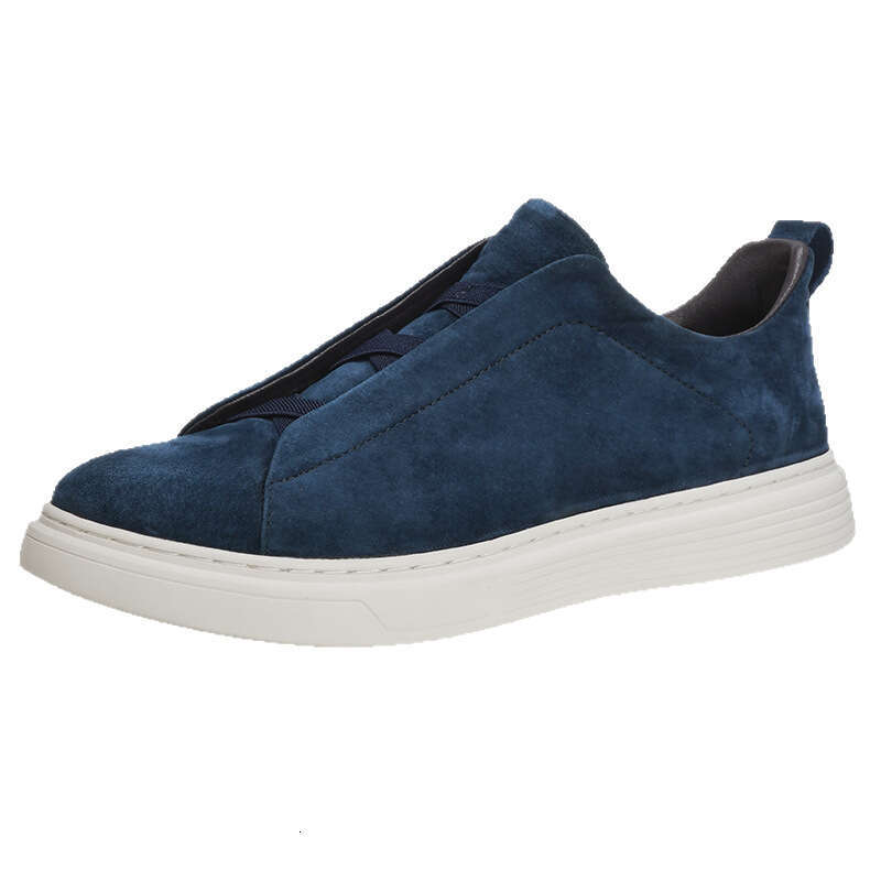 Free best shipping Top Layer Pigskin 47 Leather Cross-Border Large Size Men's Loafers Foreign Trade Trendy Casual Shoes
