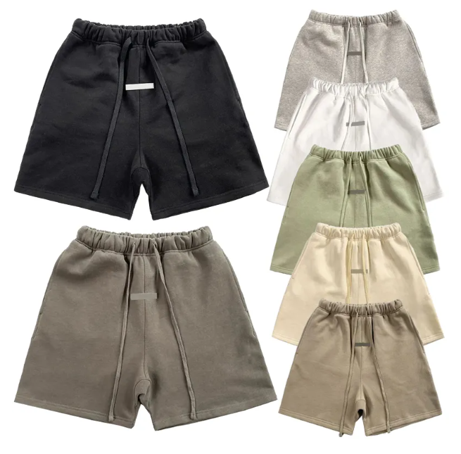 essential shorts loose men shorts mens designer shorts letter graphic mens shorts 3D Silicon Reflective shorts men baggy sports short summer Sports Jogging shorts