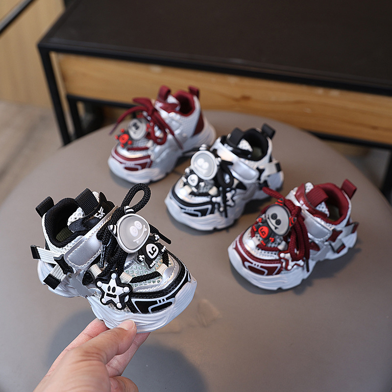 Free shipping Designer Baby First Walkers Kid Baby Shoes Spring Infant Toddler Girls Boy Casual Mesh Soft Bottom Comfortable Non-slip Size 17-26