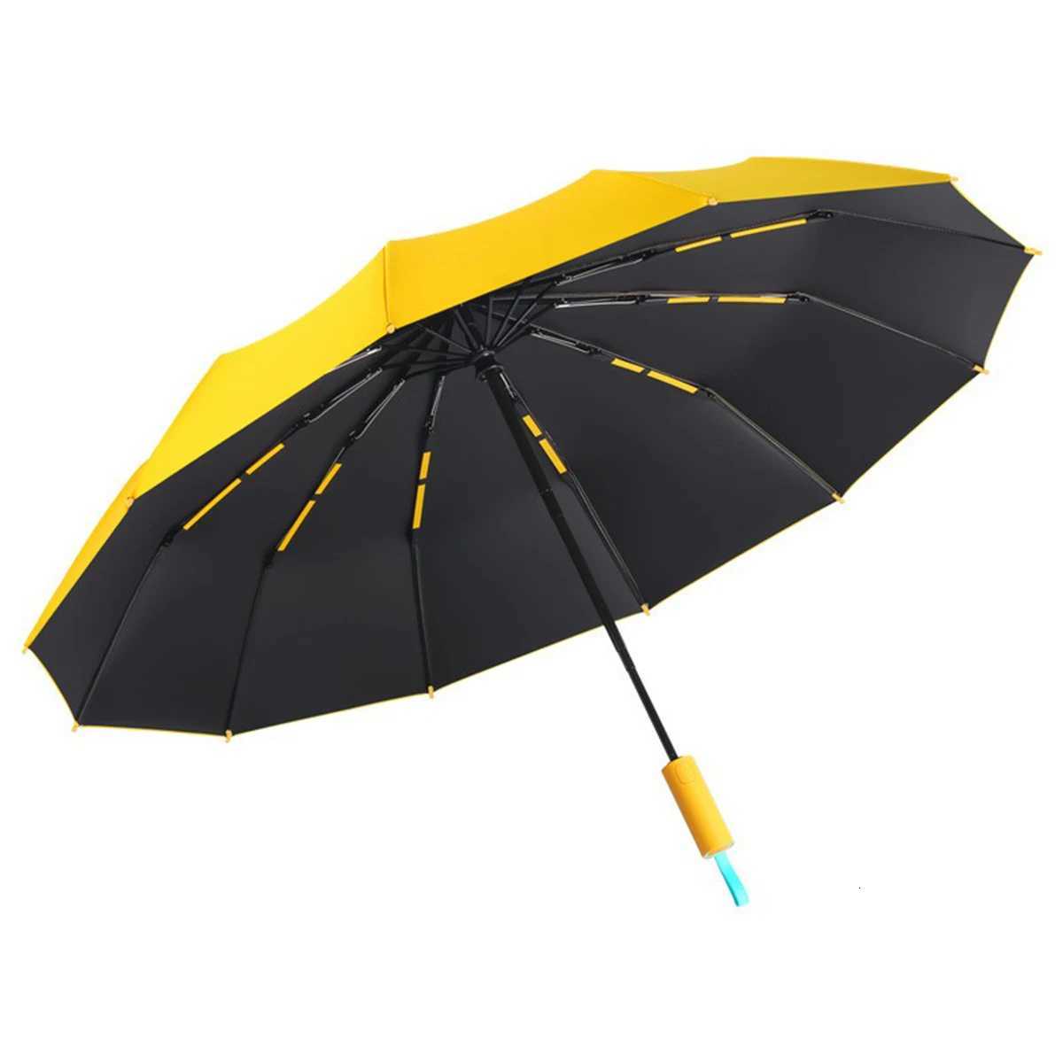 Automatic opening of 72 bone oversized sunshade suitable for business and home double-layer sunshade windproof and waterproof H260318 - view 6