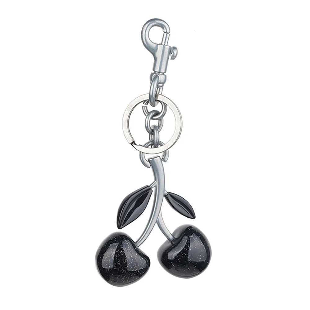 New Red Cherry Pendant Keychain Charm For Womens Handbag Internet-famous Crystal Cherry Pendant High-Grade Bag Accessories H260318 - view 7