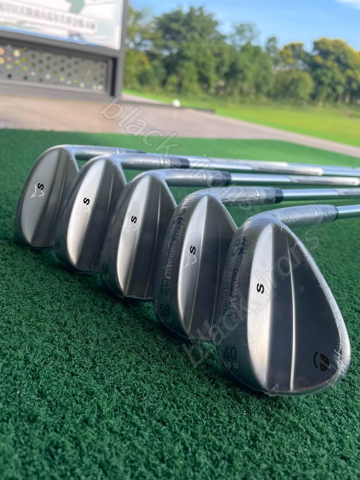 New Golf Wedge Golf Clubs Silver, Black SB 48.50.52.54.56.58.60 real photo and more style Contact customer service black_irons