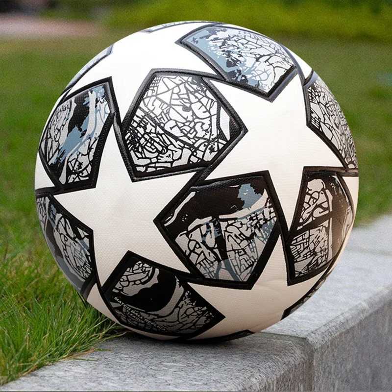 Official Size 5 Soccer Ball Seamless Professional Available For Youth Adults M260318