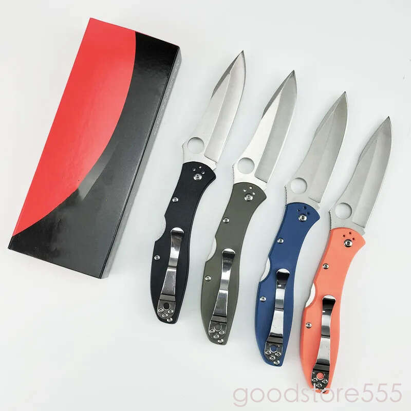C66 Pocket Folding Knife S35VN fixed blade knife Blade Nylon Fiber Handle Outdoor Hiking pocket knife couteau Camping Survival Self-defense Knives