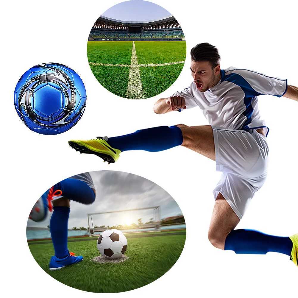 Size 5 Machine Stitched Football Waterproof Inflatable Sports Ball PVC Professional Soccer Ball for Sports Match Game M260318