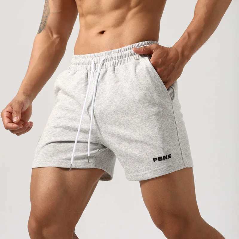 Mens Casual Sports Shorts Made Of Cotton Fitness Elastic And Light THree-inch Pants Are Suitable For Daily Outdoor Beach M260318
