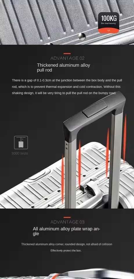 High Quality 100 Aluminum-magnesium alloy material 20/24/26/29 size travel Luggage Spinner Travel SuiTCase H260316