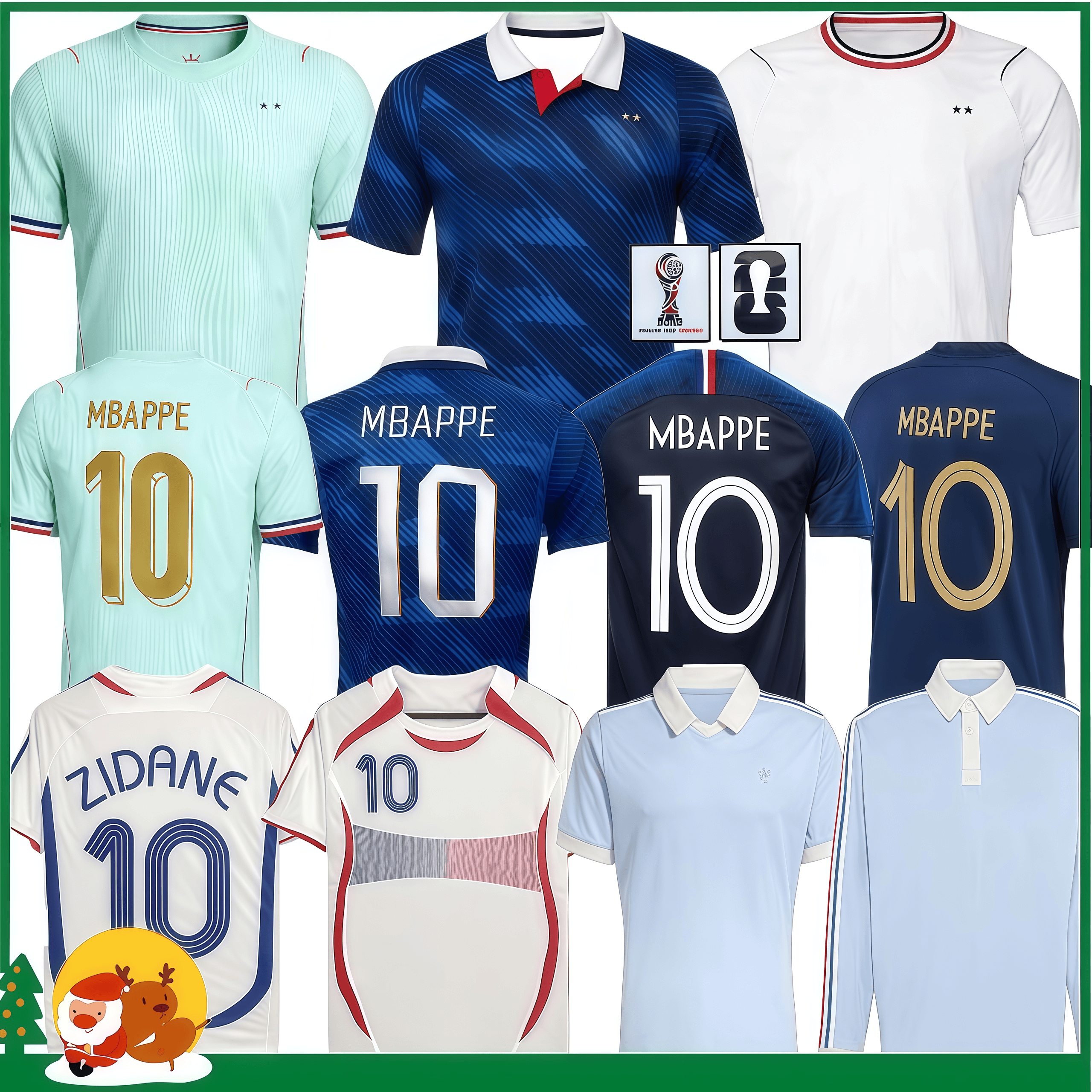 S-4XL French club Full Sets 2026 MBAPPE soccer jersey 25 26 GIROUD GRIEZMANN KANTE Dembele Maillot de foot equipe Maillots Kids Men Women World Cup football shirts