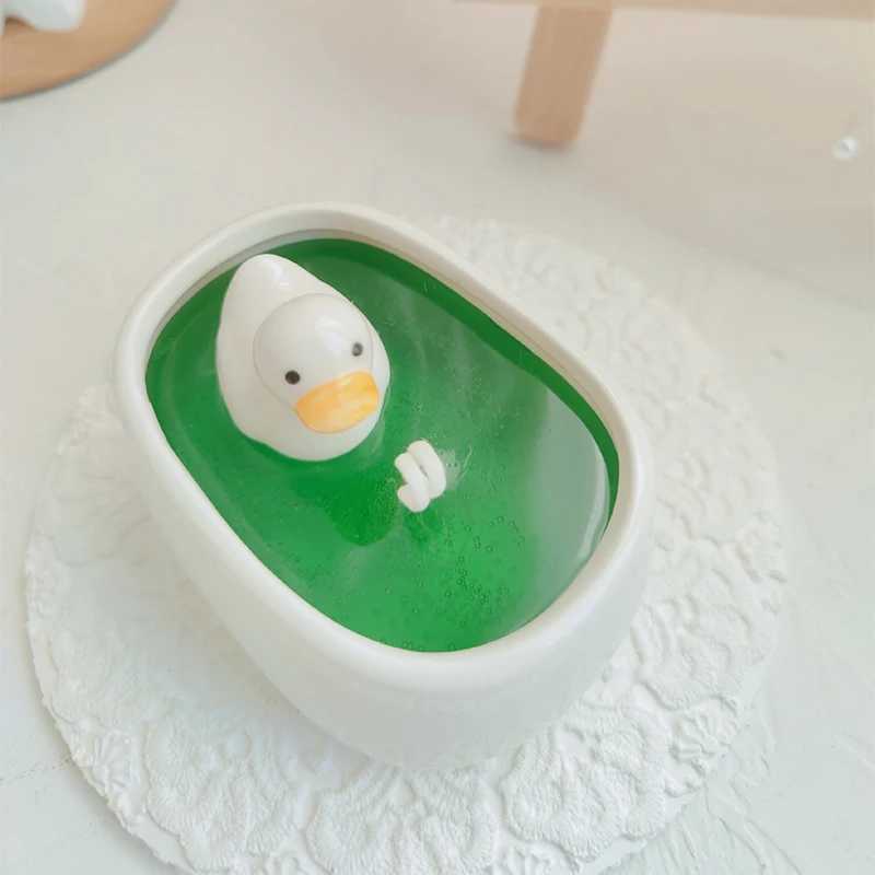Cute Rabbit Scented Candle Bathtime Theme Decorative Gift Item Little Duck Bathtub Creative Home Fragrance D260318