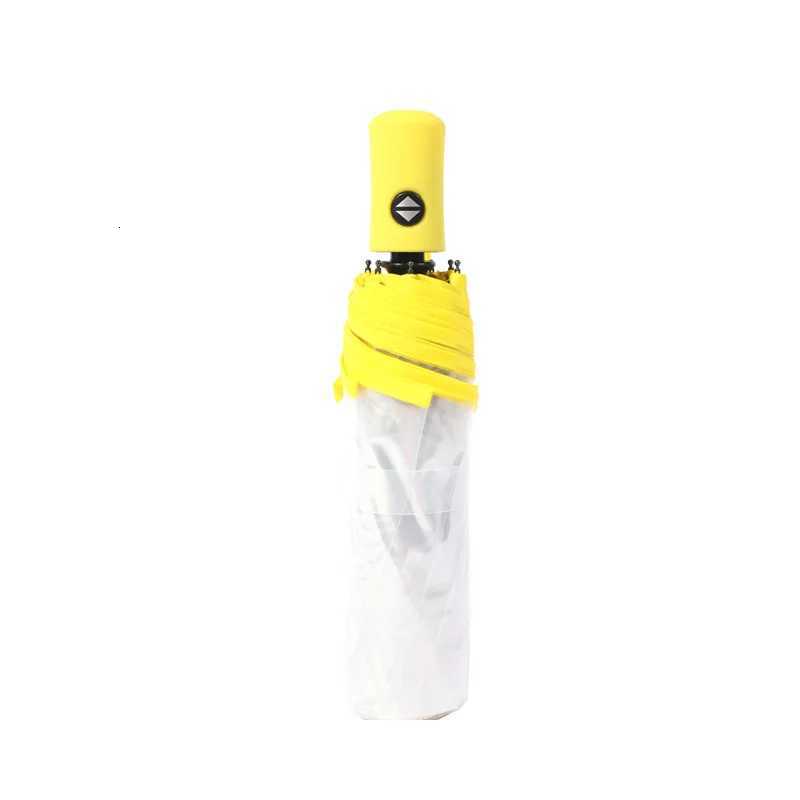 Fully Automatic Transparent Umbrella Fashion Durable Outdoor Triple Folding Rainproof Visual Clear Umbrella Outdoor Anti Wind H260318 - view 6