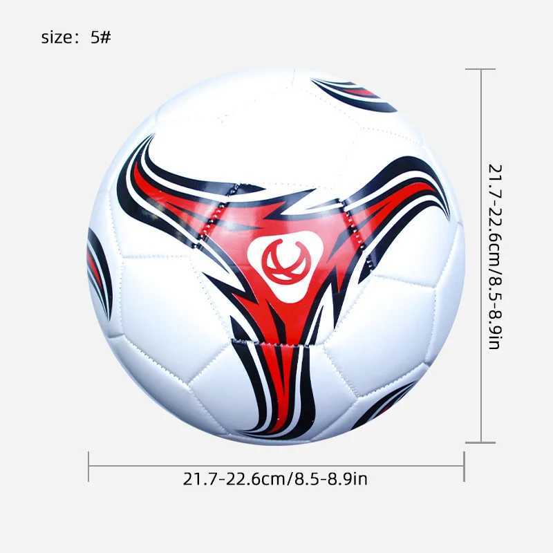 1pc Soccer Ball Wear-resistant Soft Football For Adult Training CompetitionSize 45 M260318