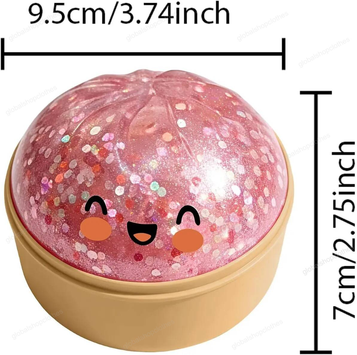 Needoh New Giant Squishys Colorful Stress Fidget Simulation Flash Dumpling Pressure Ball Slow Rebound Soft Pinch Toys